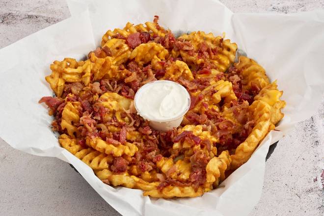 Order Bacon Cheddar Fries food online from Bill's Pizza and Pub North store, Grayslake on bringmethat.com