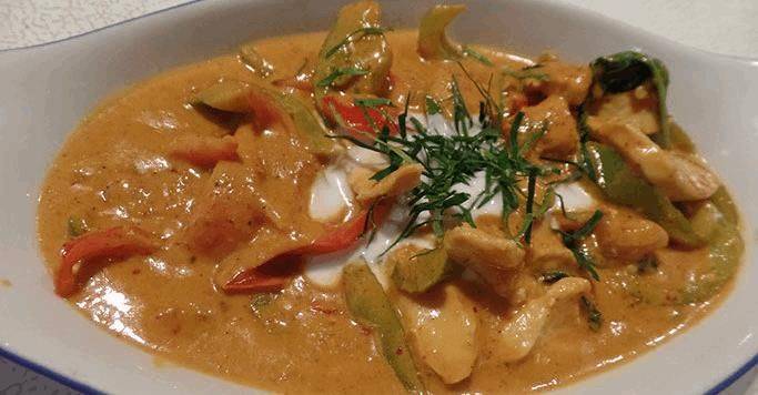 Order 34. Panang Curry** food online from Thai Cuisine store, Boise on bringmethat.com