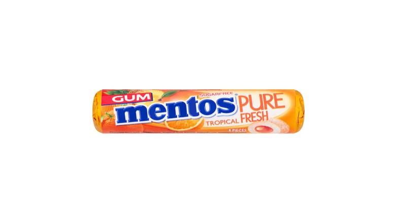 Order Mentos Tropical Pure Fresh Gum food online from Trumbull Mobil store, Trumbull on bringmethat.com