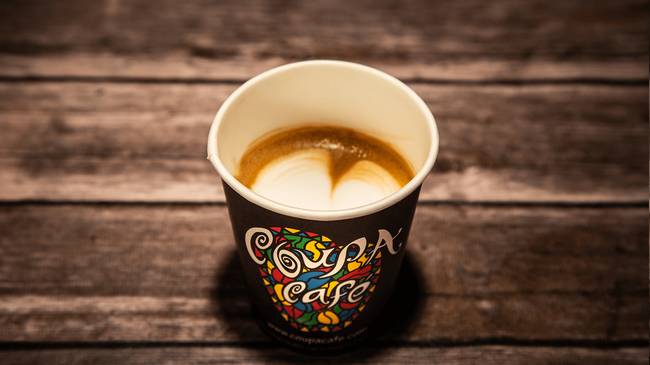 Order Single Macchiato food online from Coupa Cafe store, Palo Alto on bringmethat.com