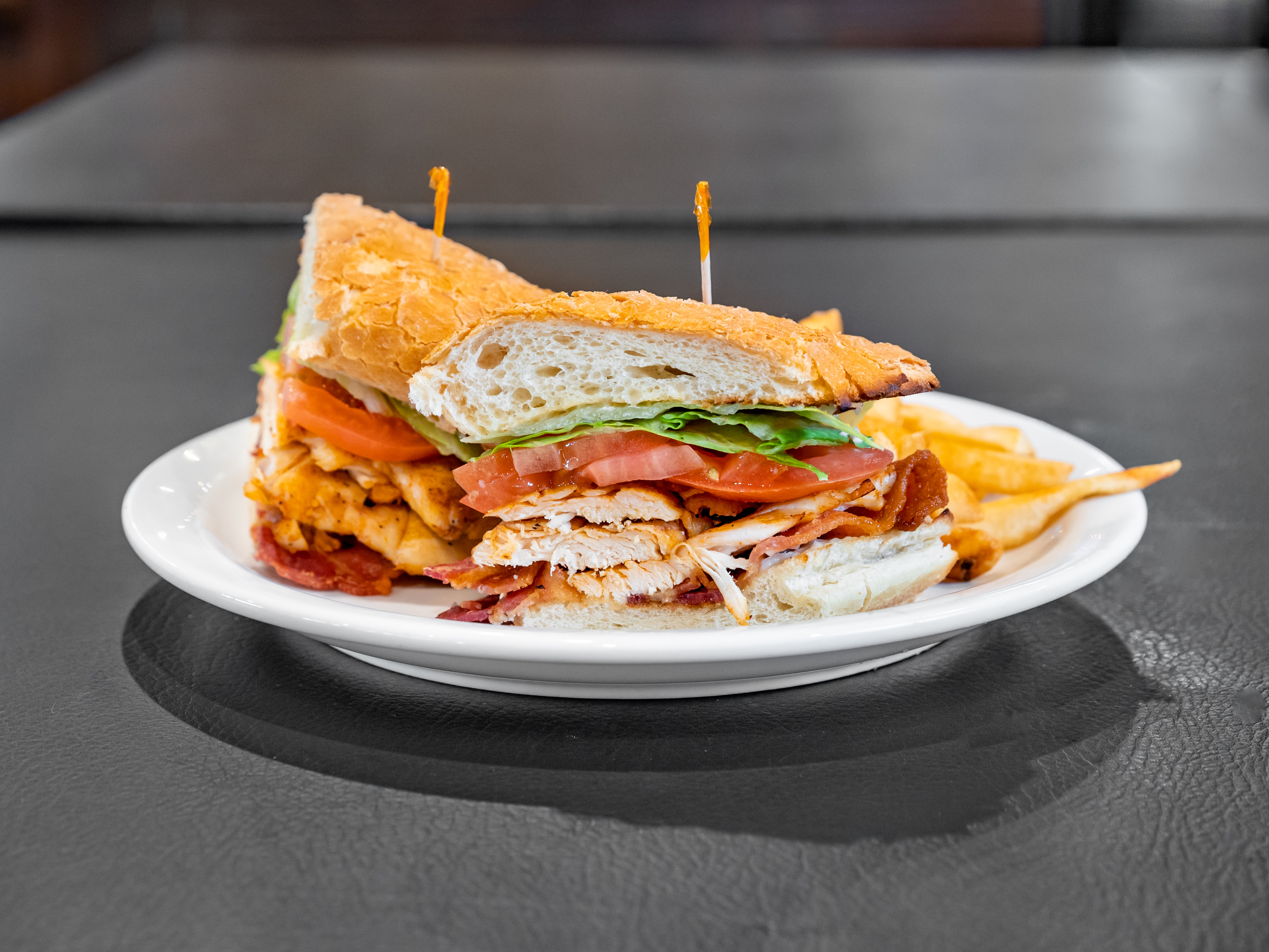 Order Grilled Chicken Club Sandwich food online from DiPiazzas store, Long Beach on bringmethat.com