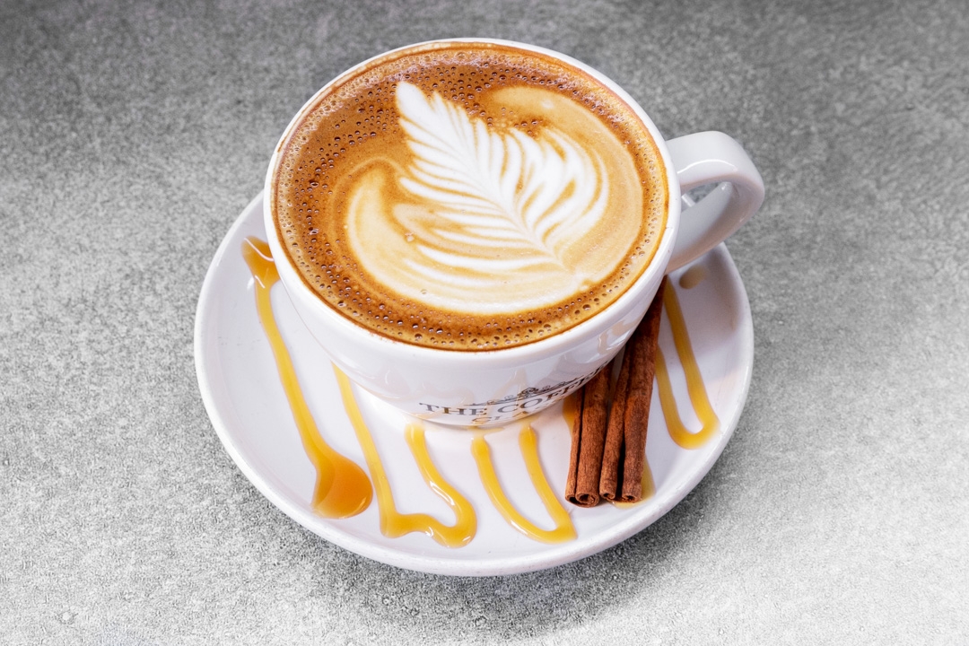 Order Dulce De Leche Latte (Hot) - # food online from The Coffee Class store, Las Vegas on bringmethat.com