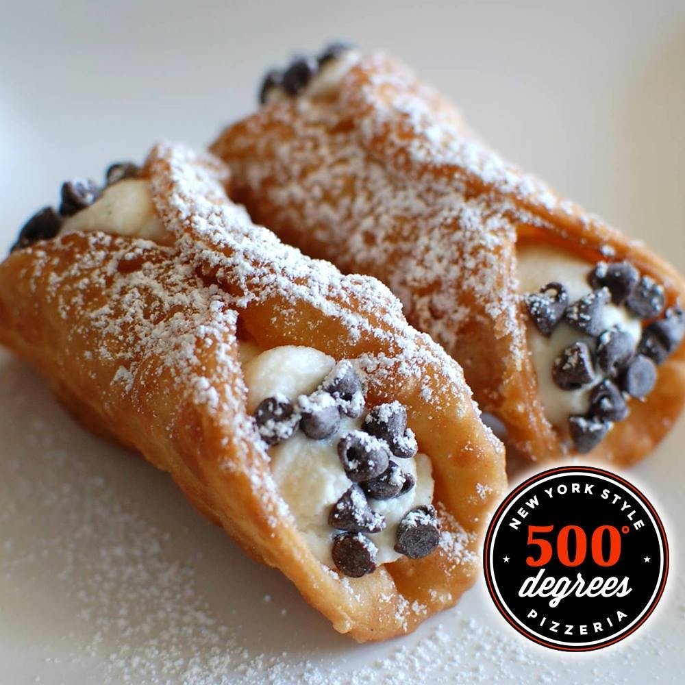 Order Cannoli - Dessert food online from 500 Degrees Pizzeria store, Charlotte on bringmethat.com