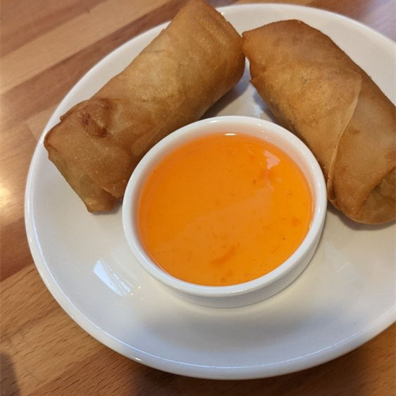 Order Vegetable Spring Rolls (2) food online from Chuan Cafe store, Raleigh on bringmethat.com