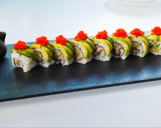 Order Dragon Roll food online from Fushimi Japanese Cuisine store, Brooklyn on bringmethat.com