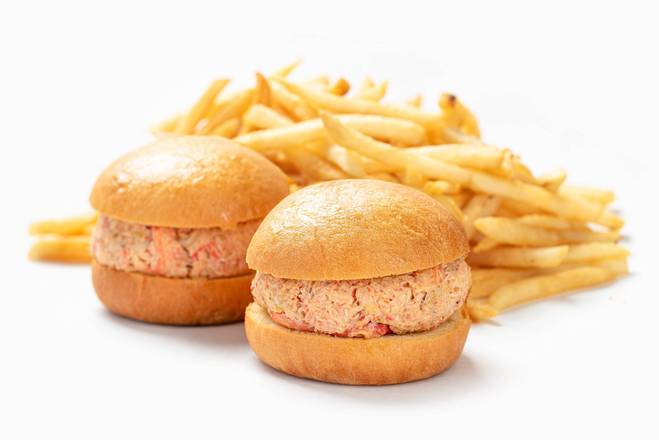 Order **NEW** Crab Meat Sliders food online from Wing Squad store, Los Angeles on bringmethat.com