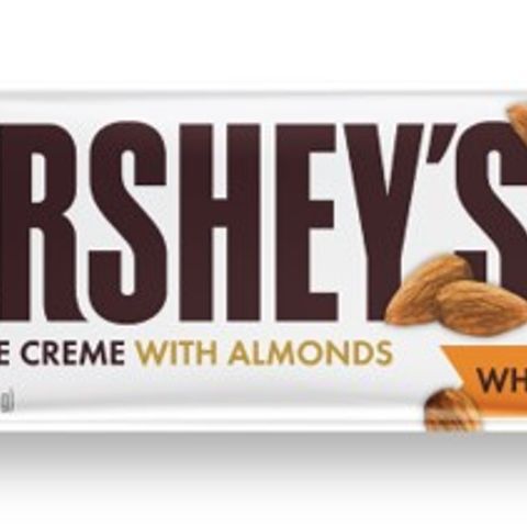 Order Hershey White Crème Almonds King Size 2.6oz food online from 7-Eleven store, DeBary on bringmethat.com