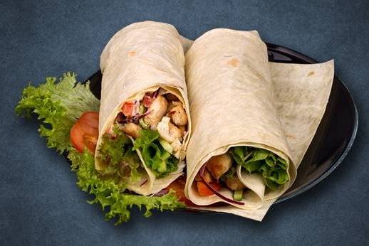 Order Chicken Wrap Sandwich Champion food online from Halal Buns store, North Olmsted on bringmethat.com