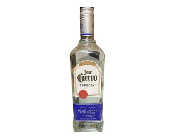 Order Jose Cuervo Silver, 750mL tequila (40.0% ABV) food online from South Liquor store, Long Beach on bringmethat.com