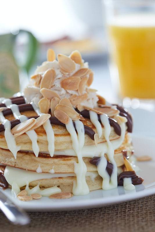 Order Boston Cream Pancakes food online from Another Broken Egg store, Pearland on bringmethat.com