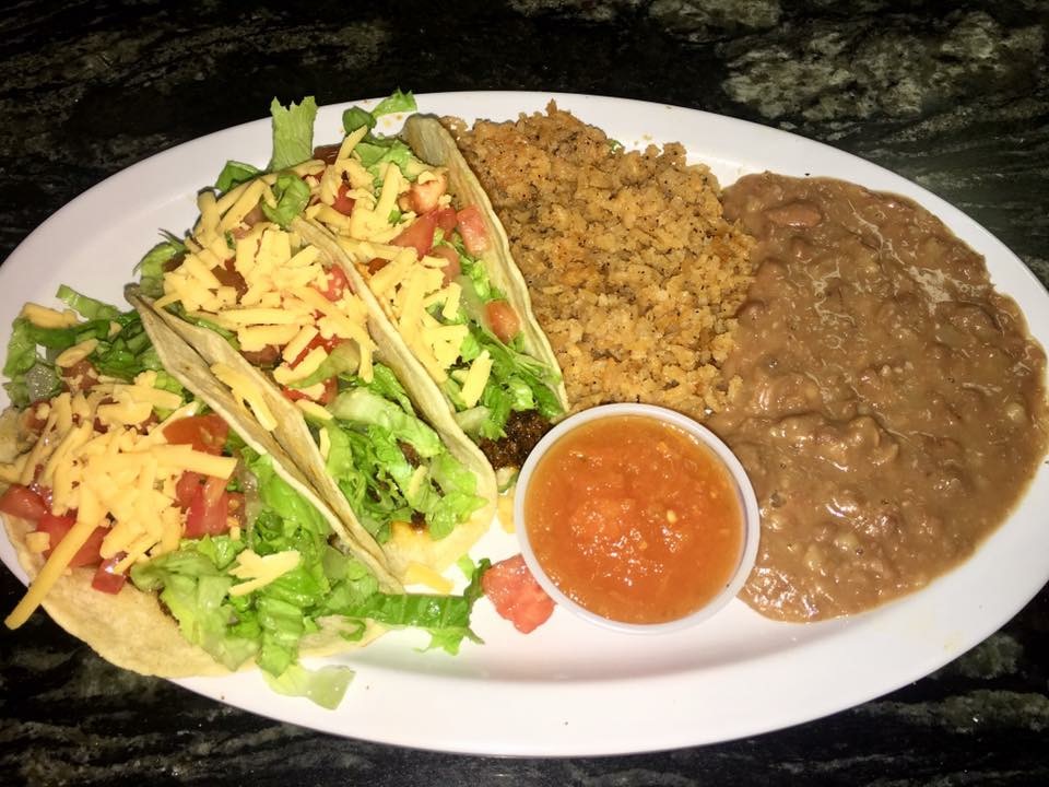 Order Crispy Beef Tacos food online from Ranch House Burgers II store, Mission on bringmethat.com