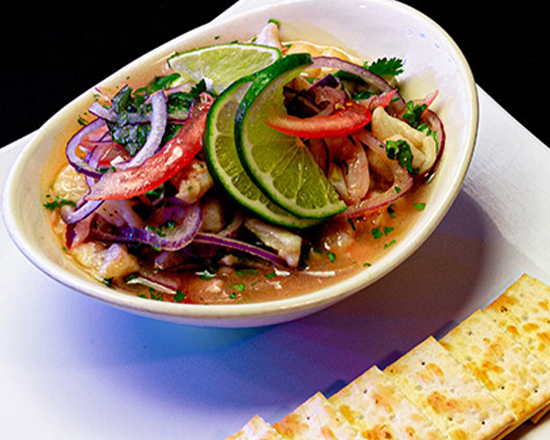 Order Ceviche food online from Versace Dominican Restaurant store, Lilburn on bringmethat.com