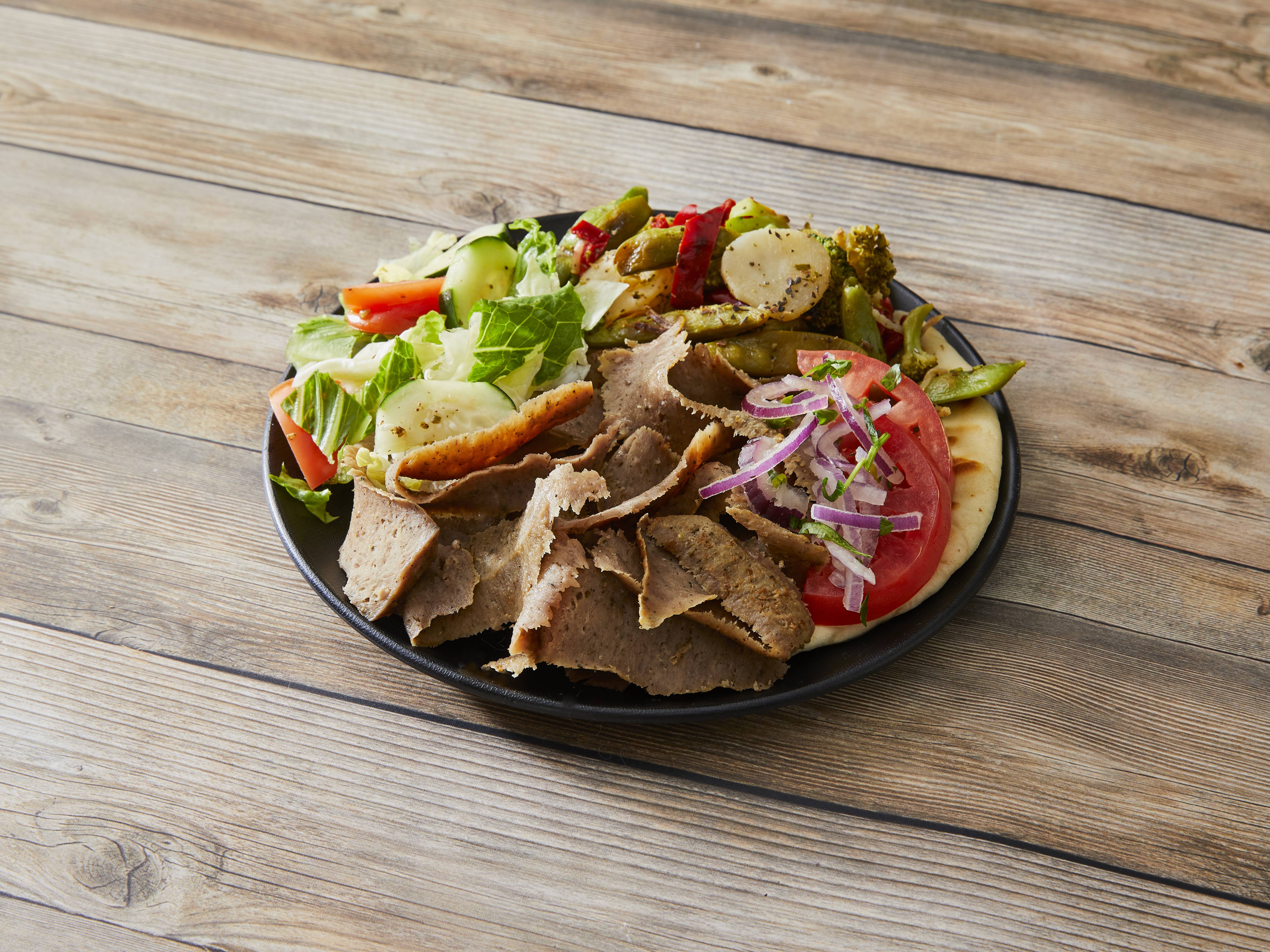 Order All American Gyro Dinner food online from Charcoal Flame Grill store, Morton Grove on bringmethat.com