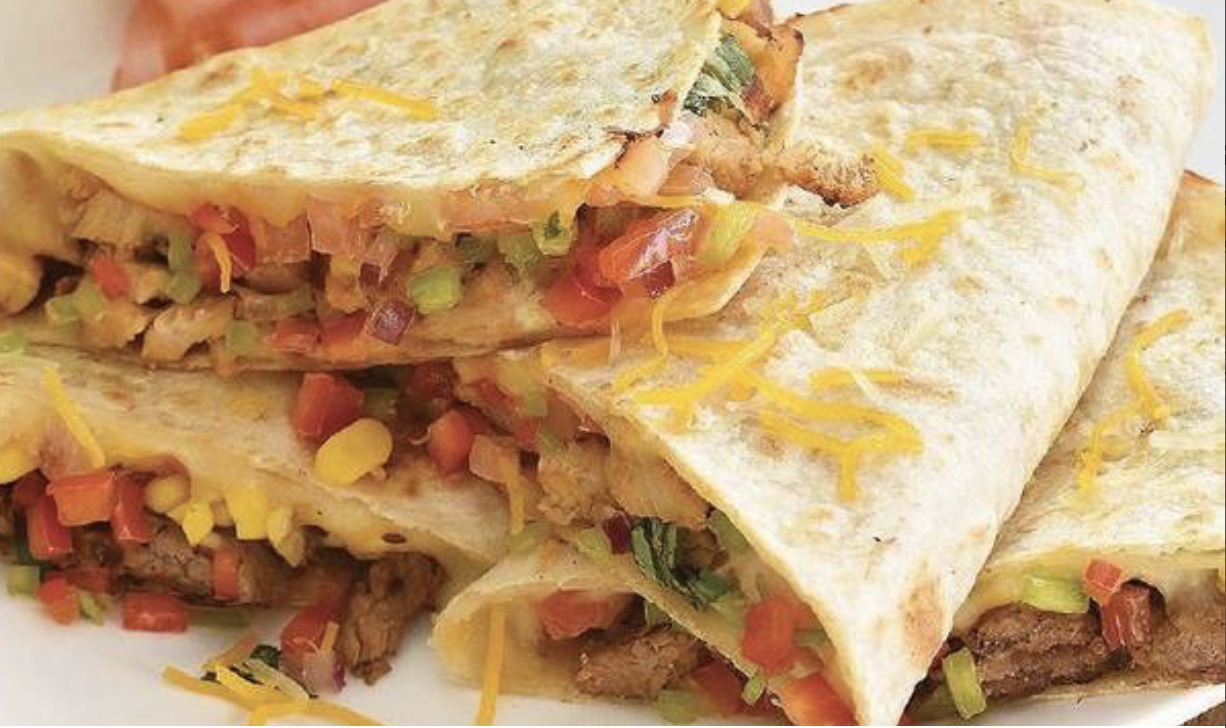 Order Grilled Chicken Quesadilla food online from Tacos Del Barrio store, Woodhaven on bringmethat.com