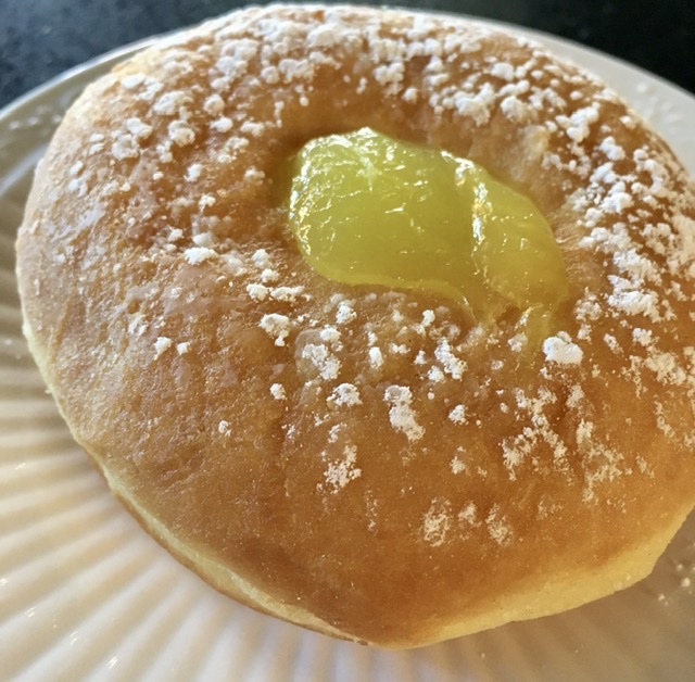 Order Lemon Filled Doughnut food online from Doughnuts & Draughts store, Worcester on bringmethat.com
