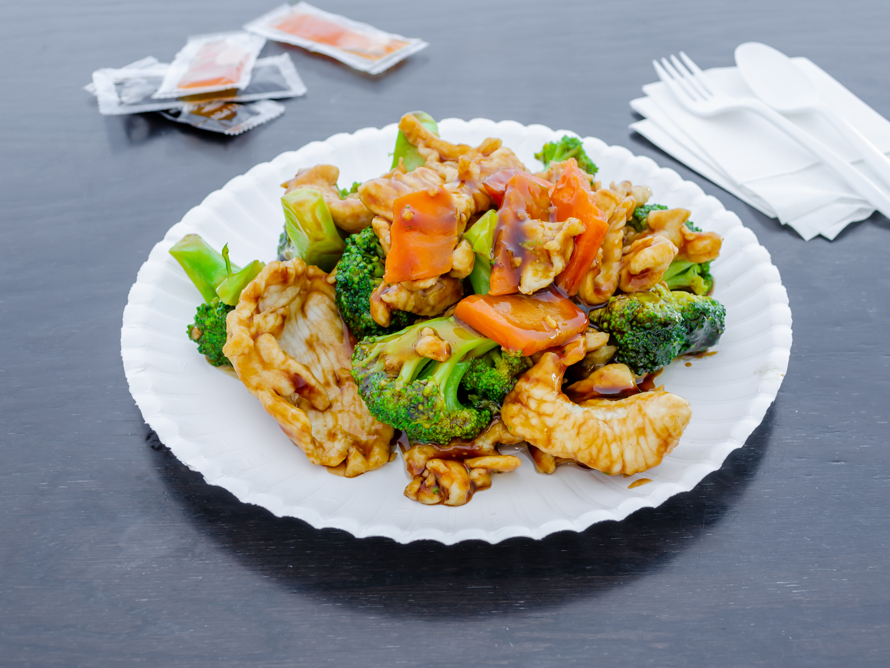 Order W7. Chicken with Broccoli food online from Good Taste 2 store, Morrisville on bringmethat.com