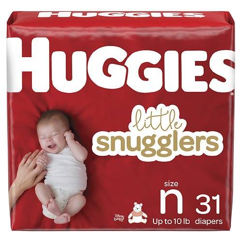 Order Huggies Little Snugglers Baby Diapers Size Newborn - 31.0 ea food online from Walgreens store, FAIRBANKS on bringmethat.com