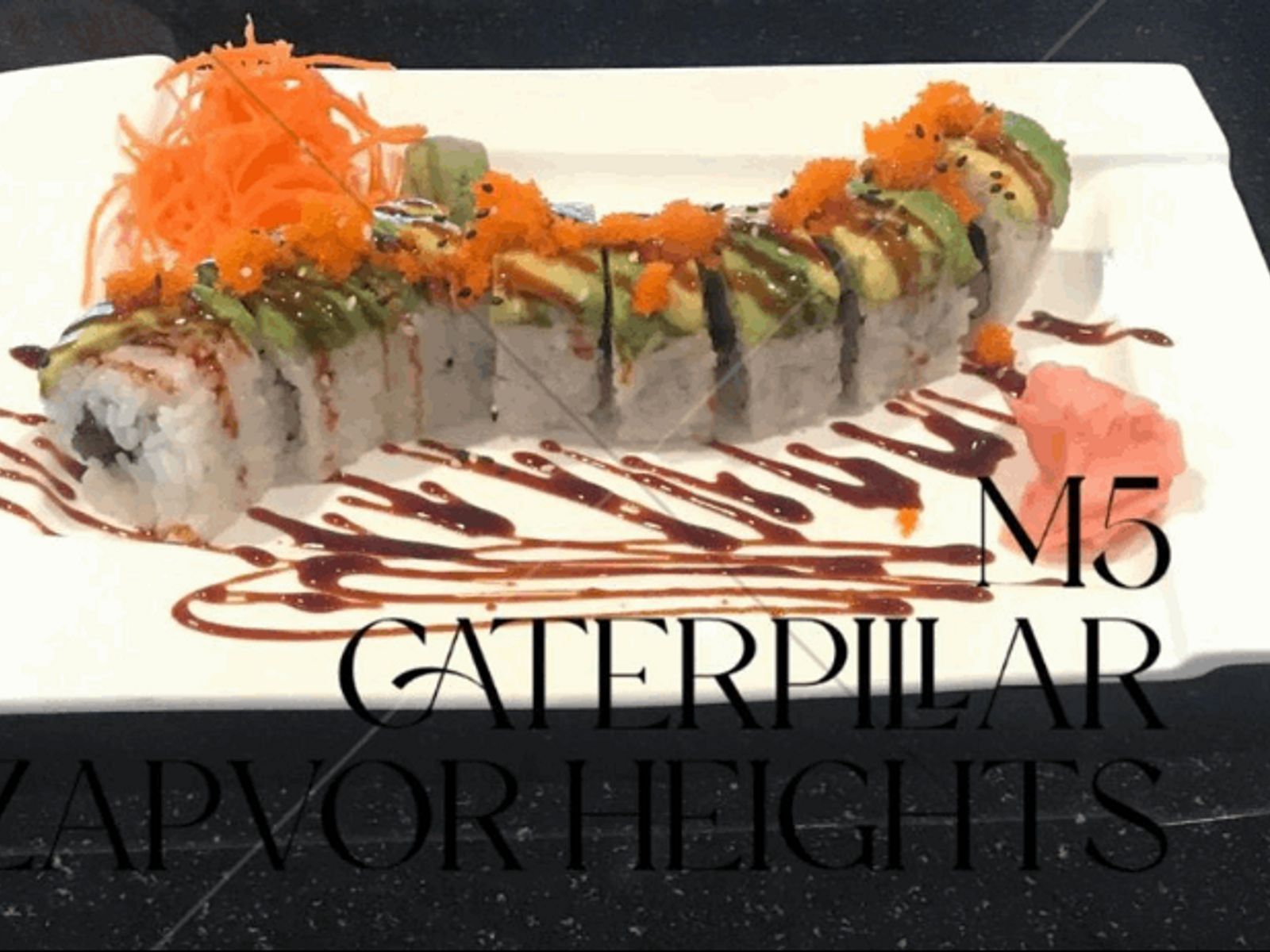 Order M6 Caterpillar Roll food online from Thai Spice Restaurant store, Houston on bringmethat.com