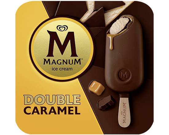 Order Magnum Double Caramel Ice Cream Bars 3ct food online from The Ice Cream Shop store, San Francisco on bringmethat.com