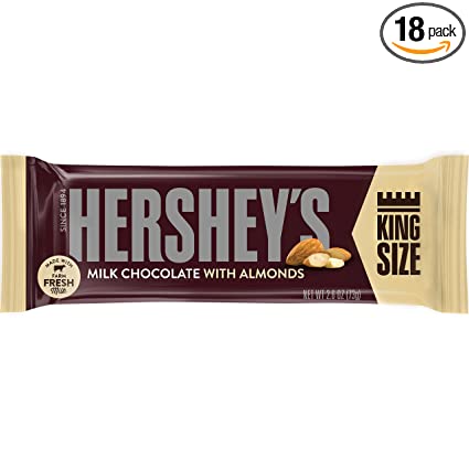 Order Hershey Almond King Size food online from Speedy's Convenience Store #10 store, Saint Joseph on bringmethat.com