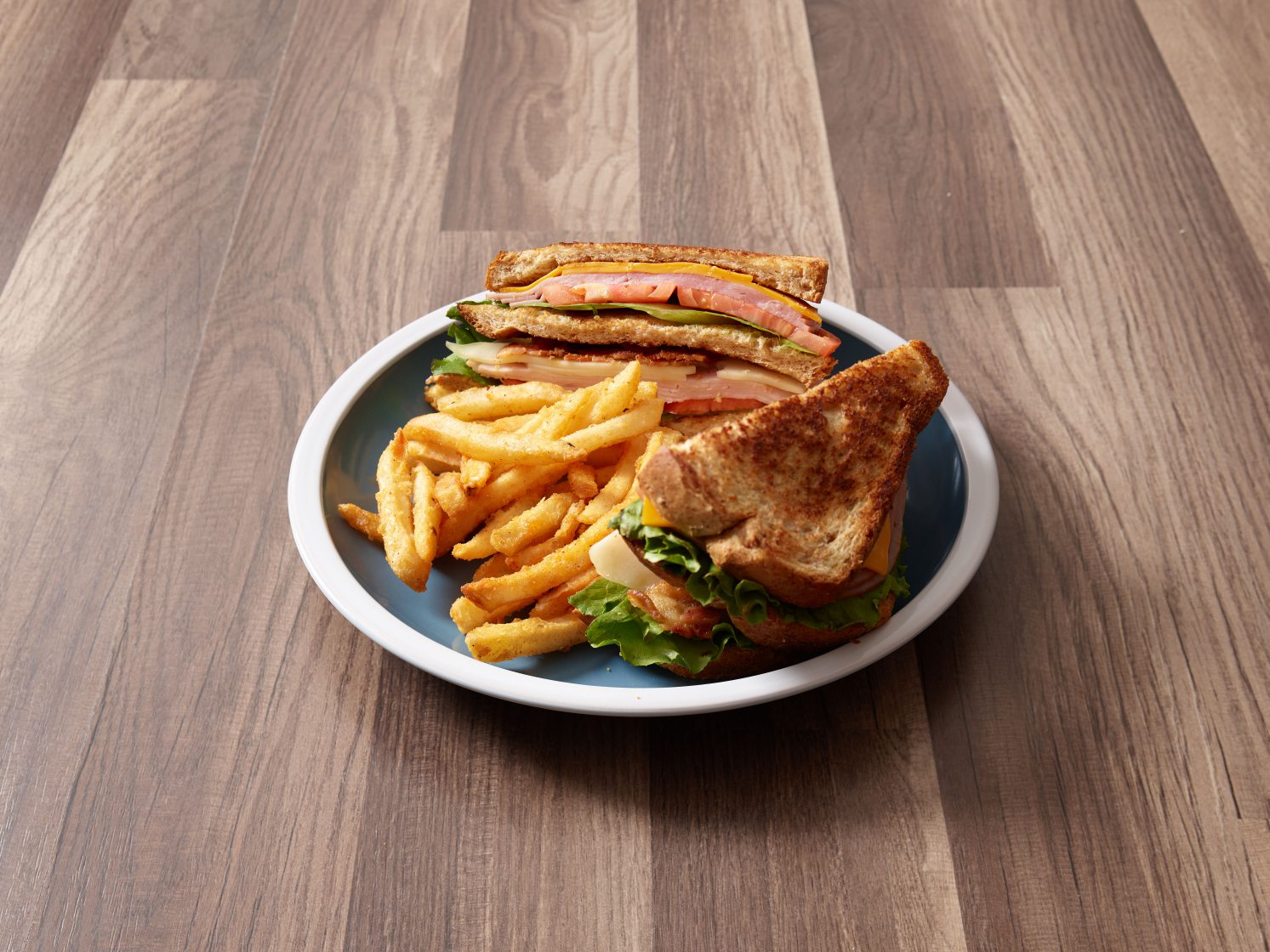 Order Mile High Club Sandwich food online from Nick Bar & Grill store, The Colony on bringmethat.com
