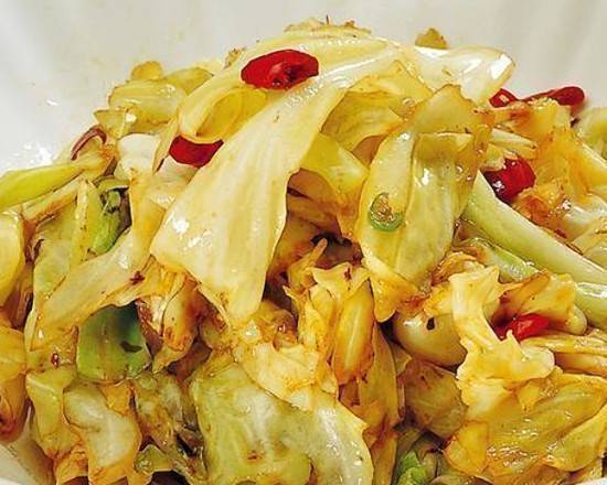 Order N7.炝炒高丽菜Sauteed Cabbage w. Hot Pepper food online from Taste of North China store, Jersey City on bringmethat.com