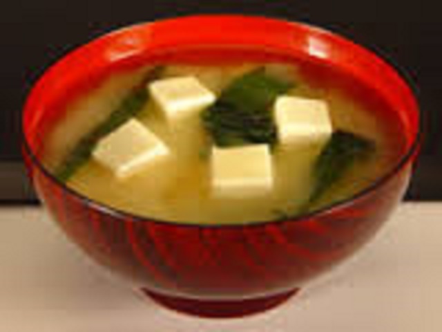 Order Miso Soup (Japanese Soup) food online from Ying Thai Cuisine store, Westminster on bringmethat.com