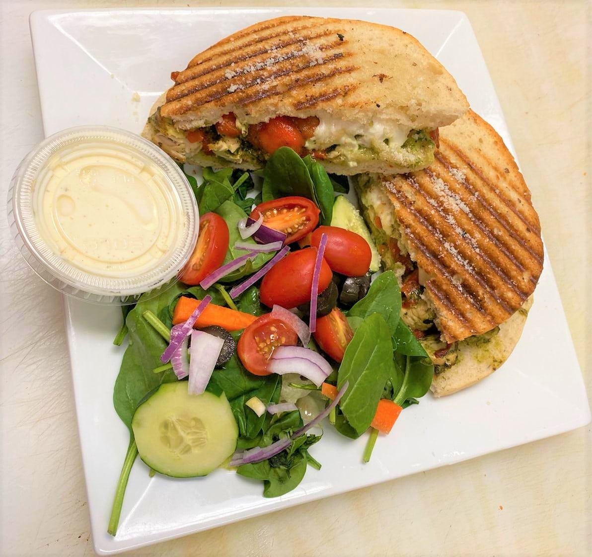 Order Jasmine Panini food online from Pizza Town & Grill store, Bristol on bringmethat.com