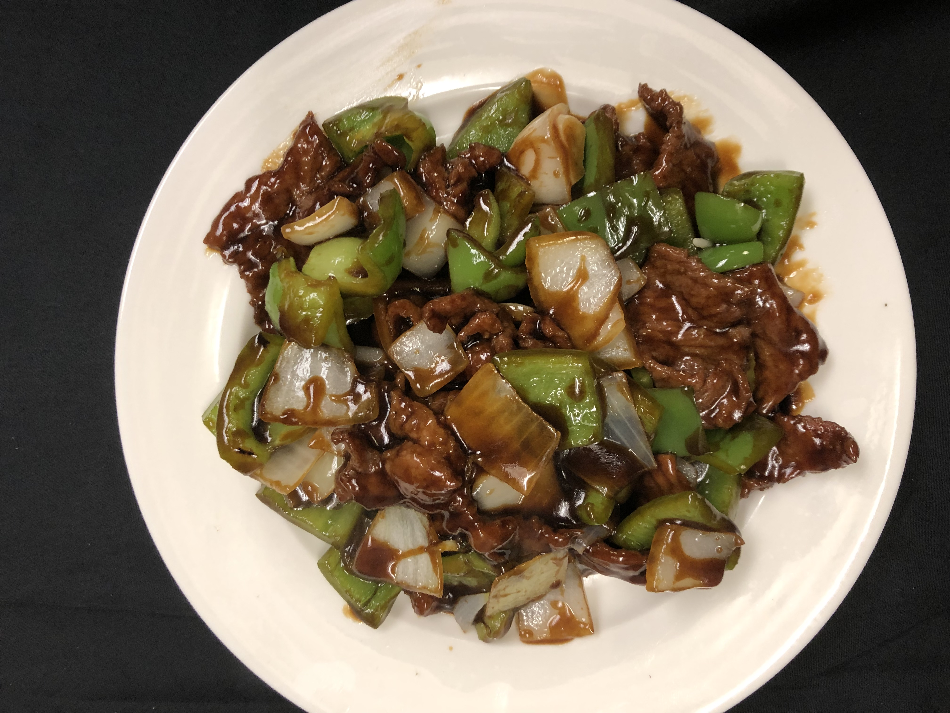 Order Pepper Steak Entree food online from Taipei Express store, Houston on bringmethat.com