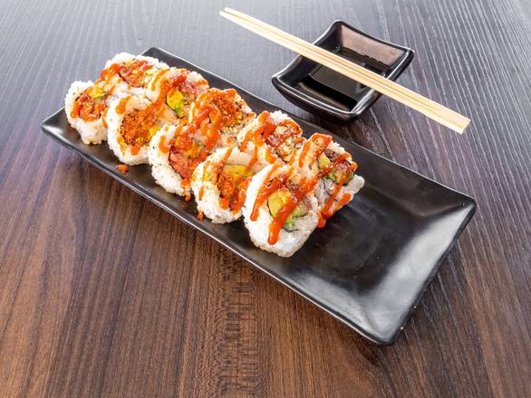 Order Spicy Tuna Roll food online from The Sushi House store, Tempe on bringmethat.com