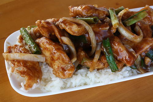 Order Large Mongolian Chicken food online from Kong Kitchen store, Atlanta on bringmethat.com