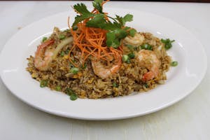 Order Basil Fried Rice Shrimp food online from Thai Wok-In & Go store, Dallas on bringmethat.com