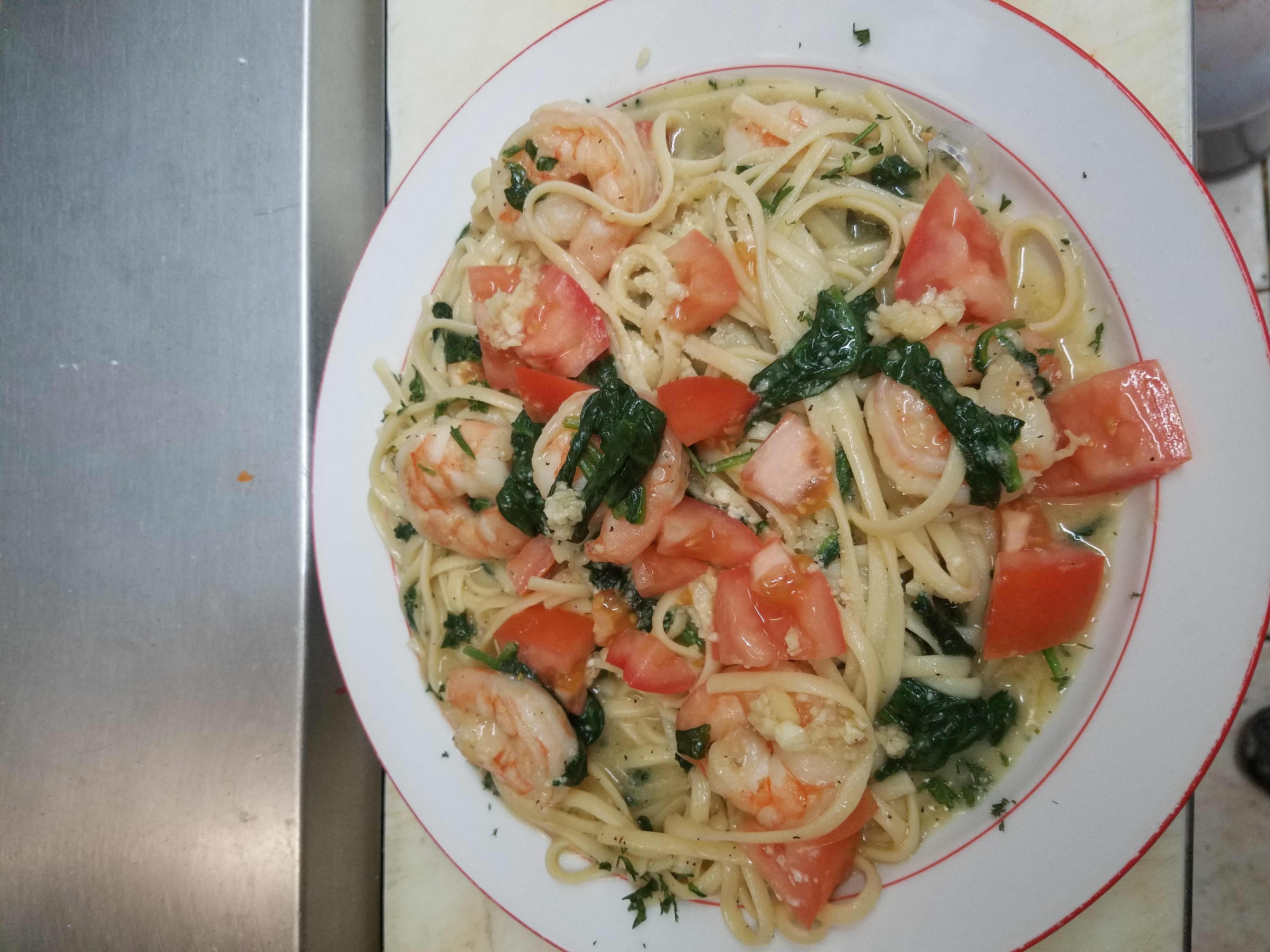 Order Shrimp Florentina food online from Our Place Pizza & Catering store, Edison on bringmethat.com