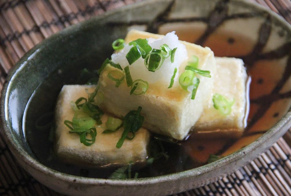 Order Agedashi Tofu food online from Love Boat Sushi store, Oceanside on bringmethat.com