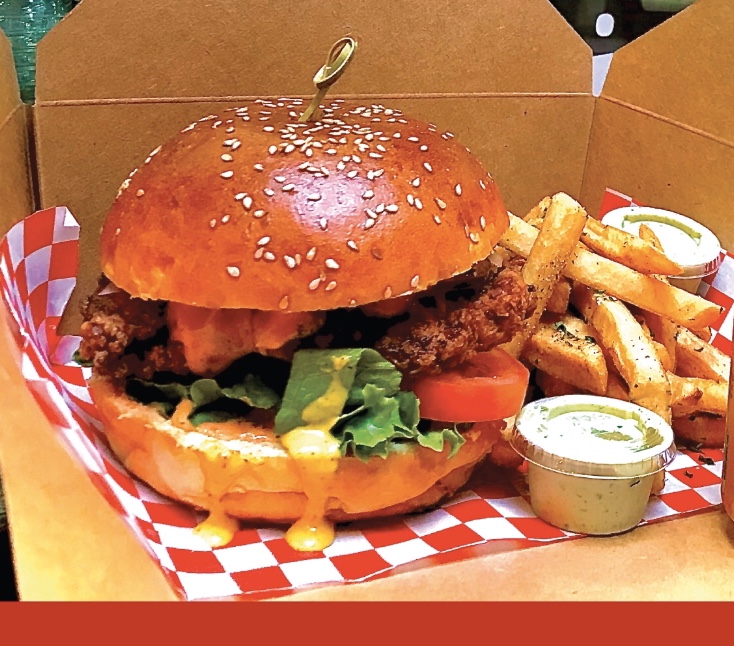 Order Fried Chicken Sandwich food online from El Huarique store, Venice on bringmethat.com