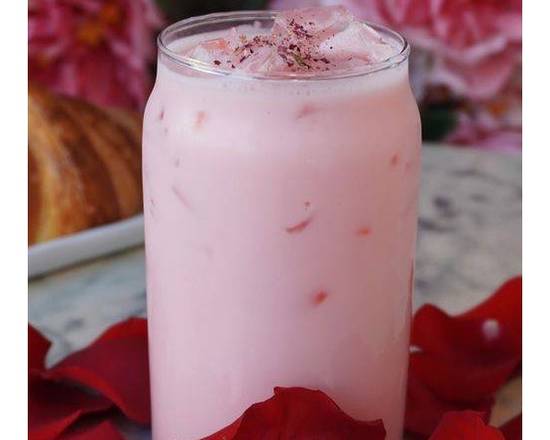 Order Iced Egyptian Rose Latte®  food online from Cafe Sheera Beverly Hills store, Beverly Hills on bringmethat.com