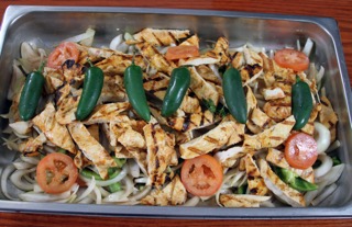 Order Catering Chicken Fajita Platter food online from Two Amigos store, Chantilly on bringmethat.com