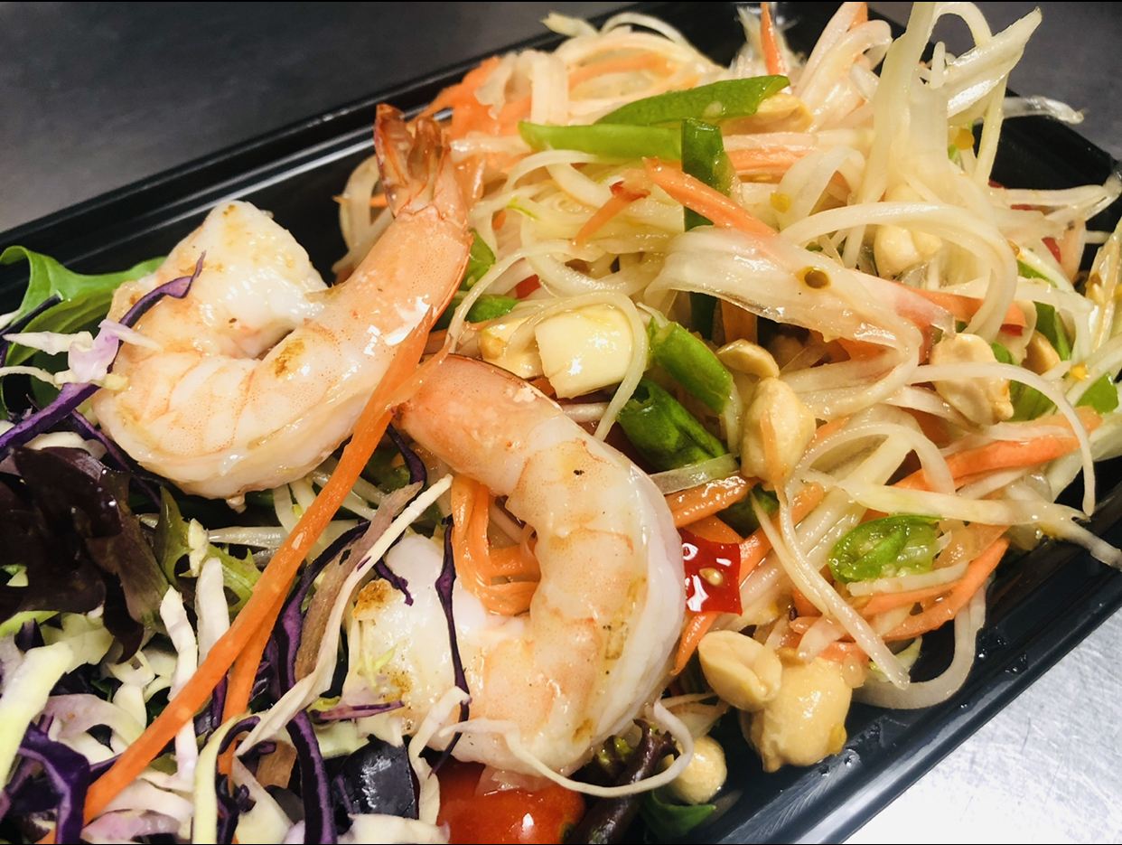Order Papaya Salad  food online from Spice Thai Kitchen store, Ipswich on bringmethat.com