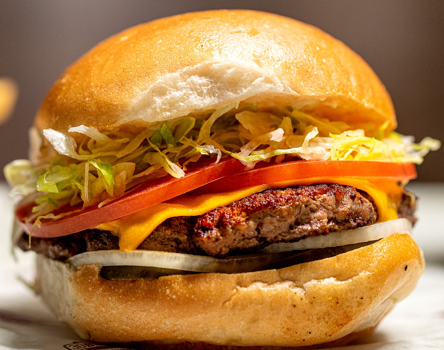 Order 1. Halal Classic Cheeseburger food online from 30 Burgers store, Rutherford on bringmethat.com