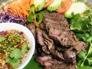 Order Crying Tiger food online from Tamarind Thai Cuisine store, Camarillo on bringmethat.com