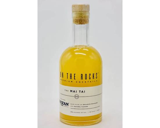 Order OTR-ON THE ROCKS THE MAI TAI CRAFTED WITH CRUZAN RUM 40 375ml food online from House Of Wine store, New Rochelle on bringmethat.com