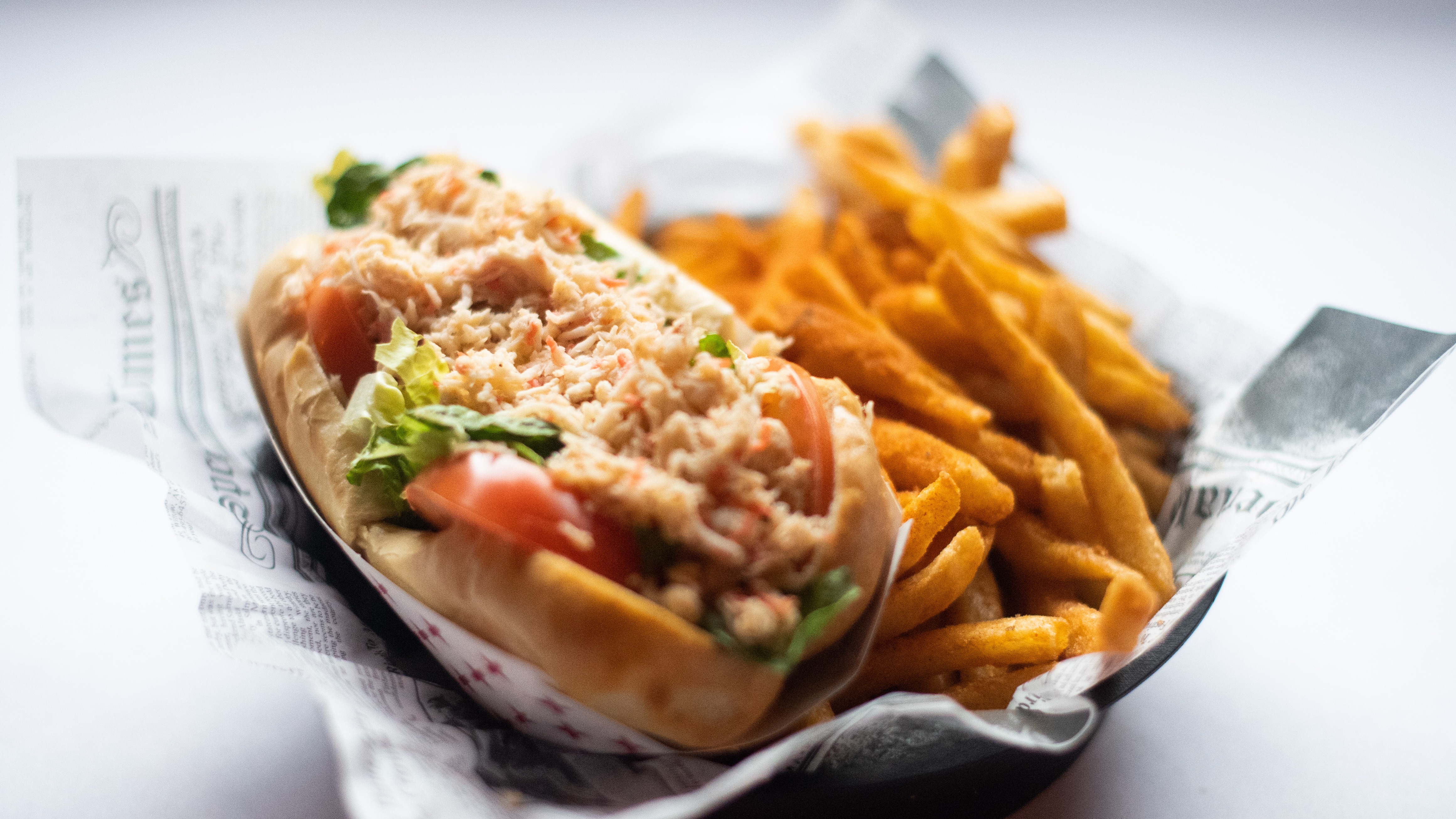 Order O: Crabmeat Roll food online from Hook & Reel Cajun Seafood & Bar store, Lansdowne on bringmethat.com