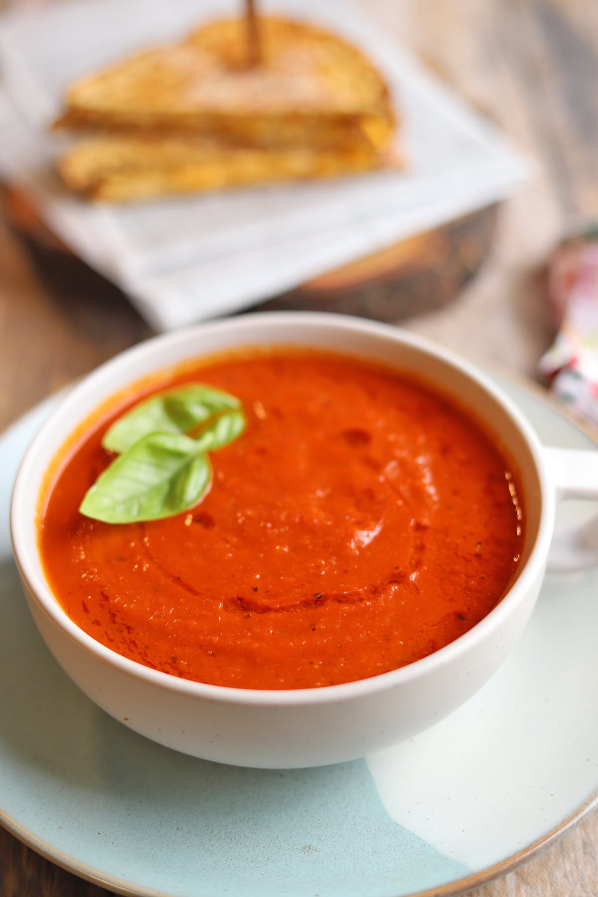 Order Soup Tomato Basil food online from Vegan Fresh Kitchen store, Latham on bringmethat.com