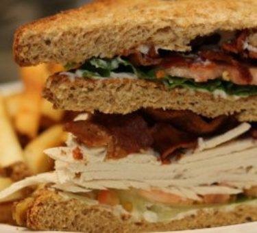 Order Turkey Club Sandwich food online from The Mystic Diner & Restaurant store, Stonington on bringmethat.com