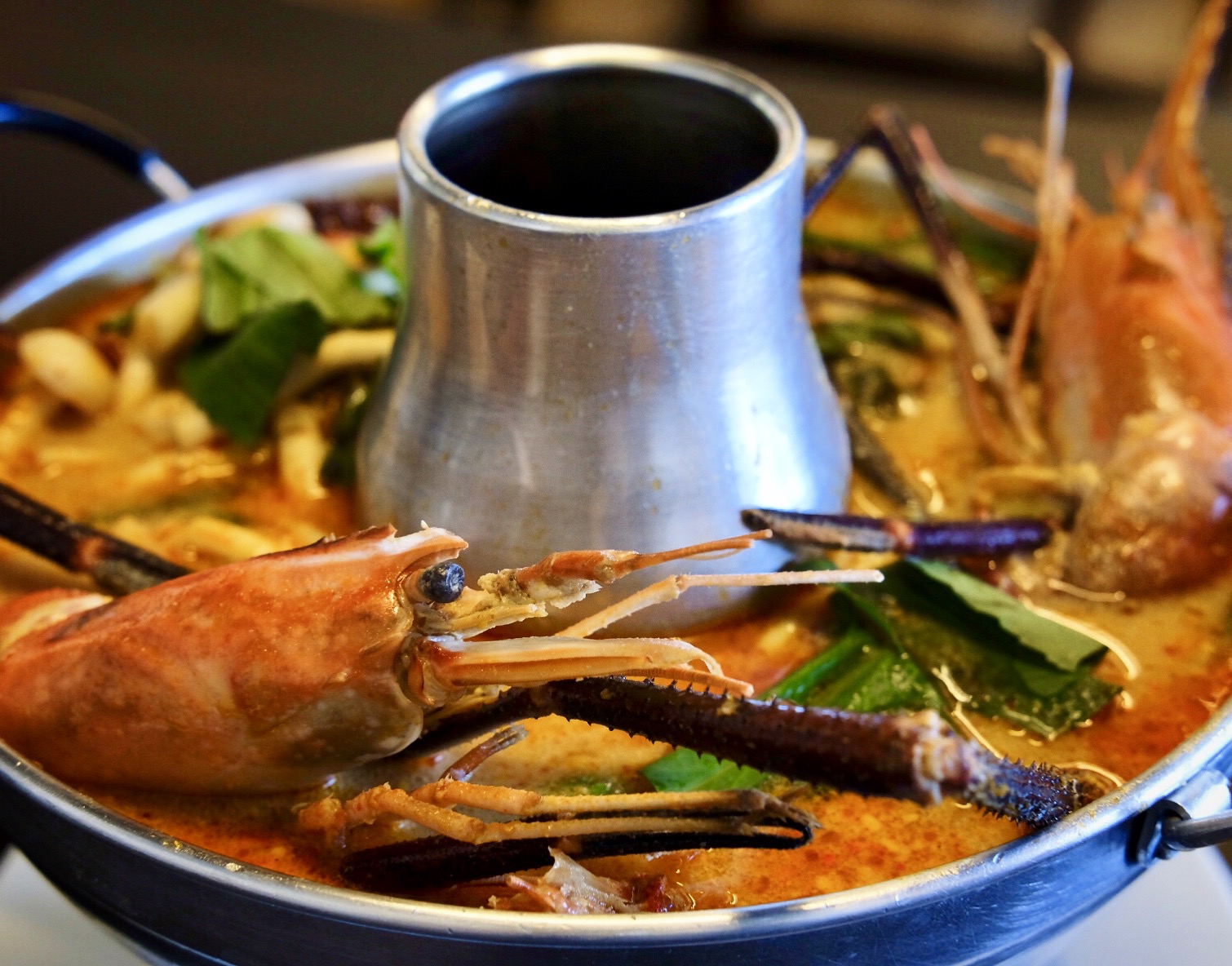 Order Tom Yum Fresh Water Shrimp food online from Thai Avenue store, Garden Grove on bringmethat.com