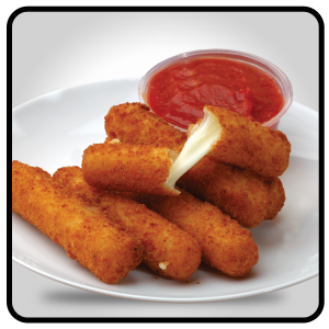 Order 6 Piece Mozzarella Sticks food online from Belly Busters store, Plymouth on bringmethat.com