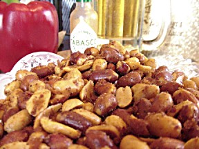Order 412. Cajun Redskin Peanuts food online from Heggy Candy Company store, Canton on bringmethat.com