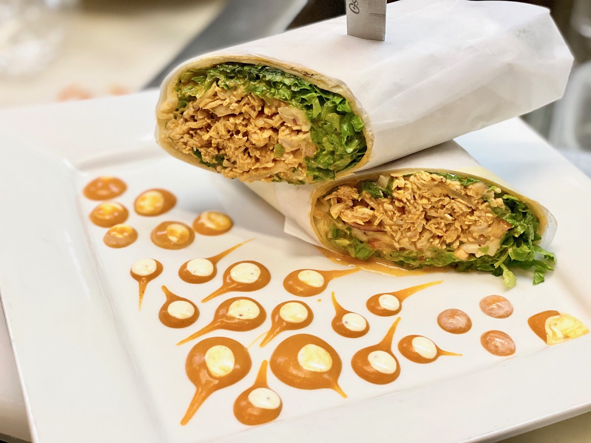 Order Buffalo Chicken Wrap - Wrap food online from Lucino Pizza store, Las Vegas on bringmethat.com