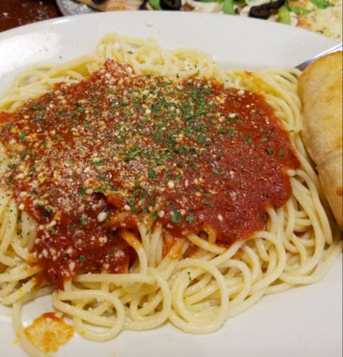 Order Spaghetti with Marinara food online from Bacci's Pizza & Pasta - Carrollton store, Carrollton on bringmethat.com