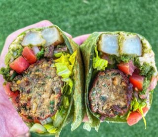 Order Falafel Wrap Street Style food online from Acai Grill store, Glendale on bringmethat.com